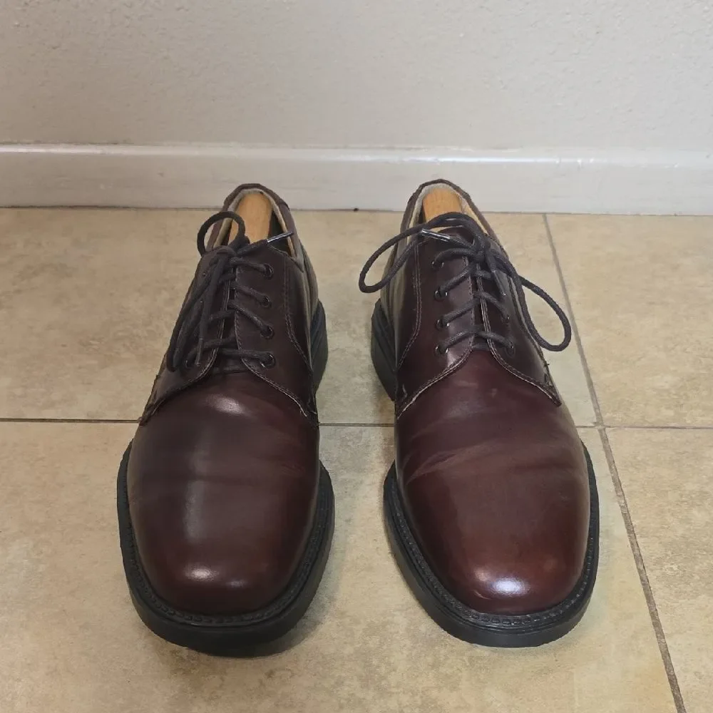 Johnston & Murphy Rich Brown Men's Derby Shoes